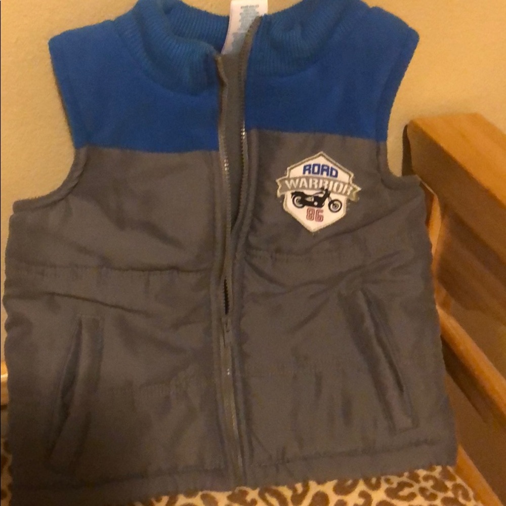 3t boys fleece lined vest